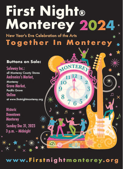 First Night Monterey Poster 2023 First Night Monterey Poster